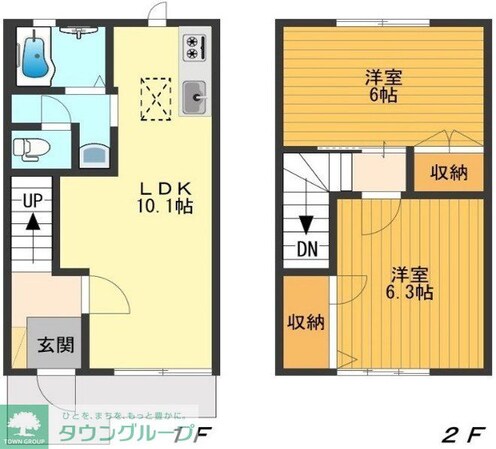 エスペランサB(エスペランサビー)の物件間取画像